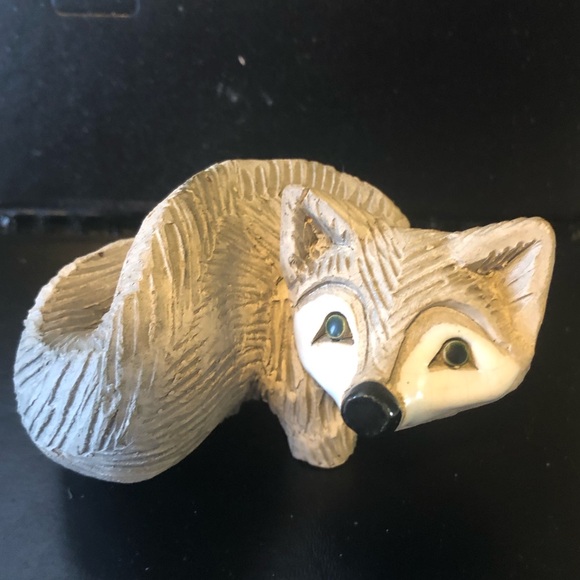 Vintage Artesania Rinconada Grey Fox - Signed - Picture 2 of 7